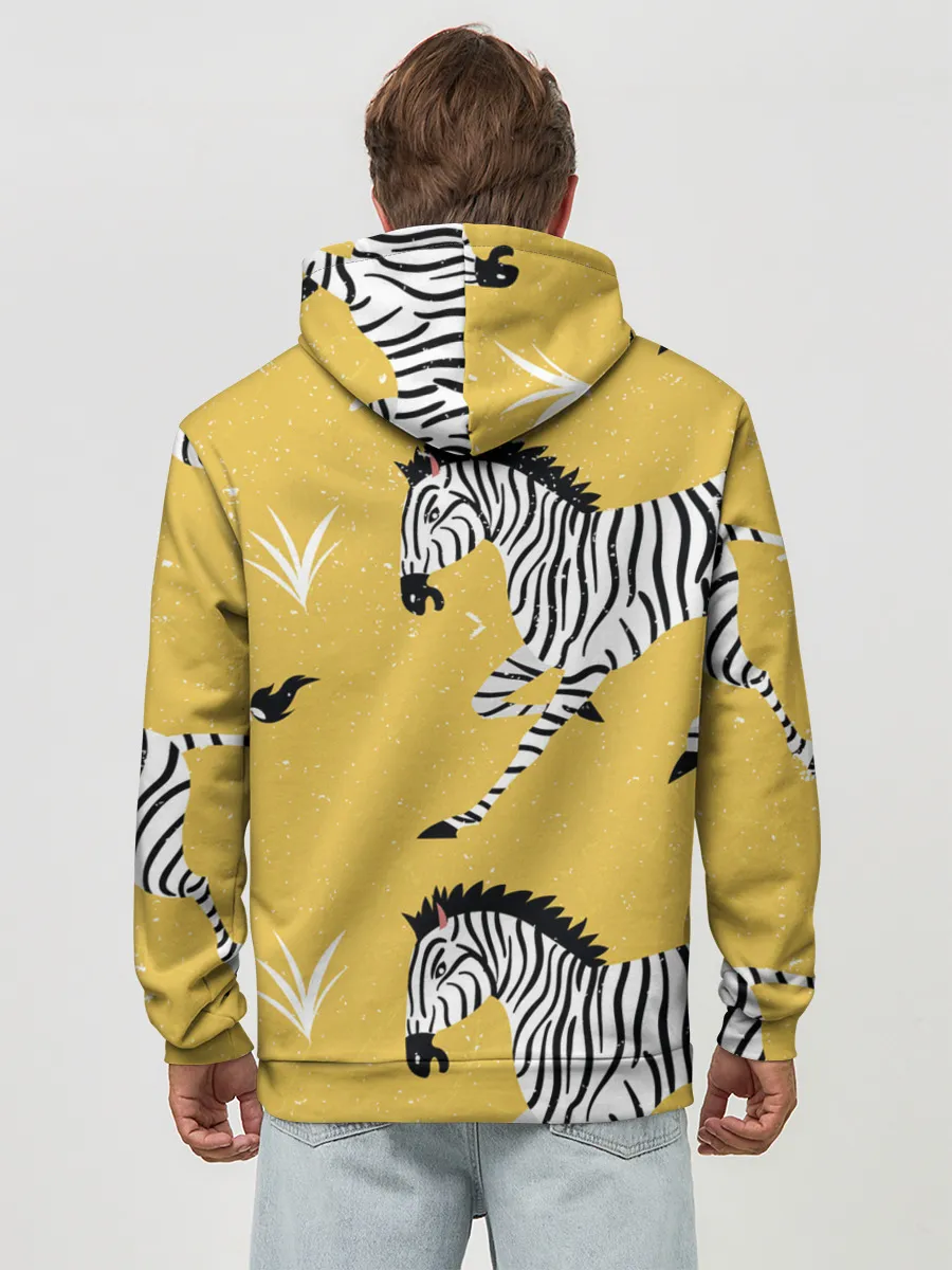 Худи мужской база хлопок / Зебра АРТ