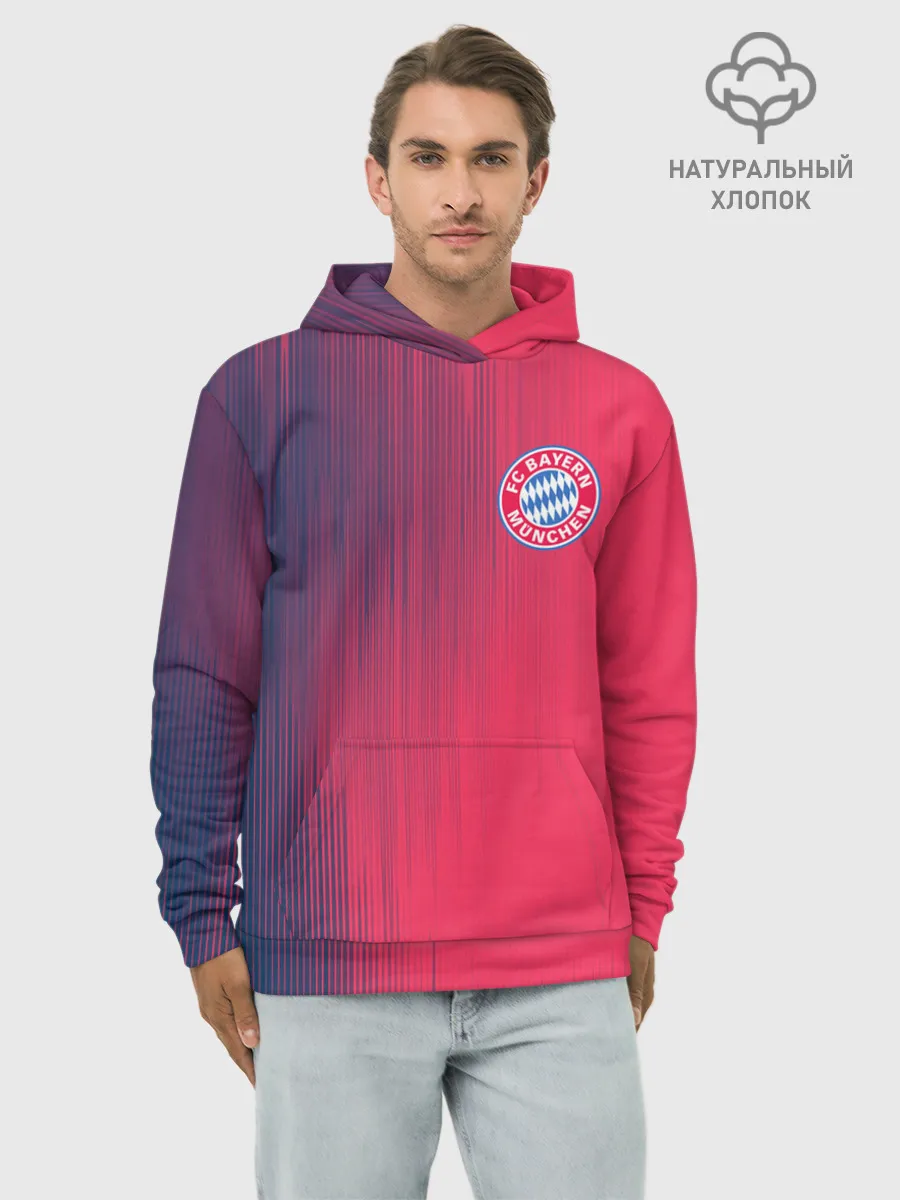 Худи мужской база хлопок / FC Bayern Munchen