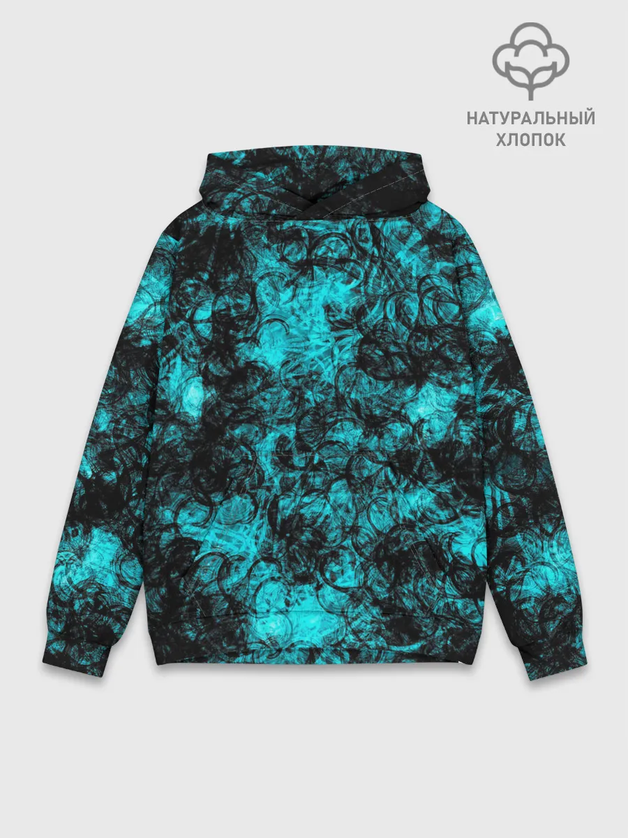 Худи мужской база хлопок / Узор