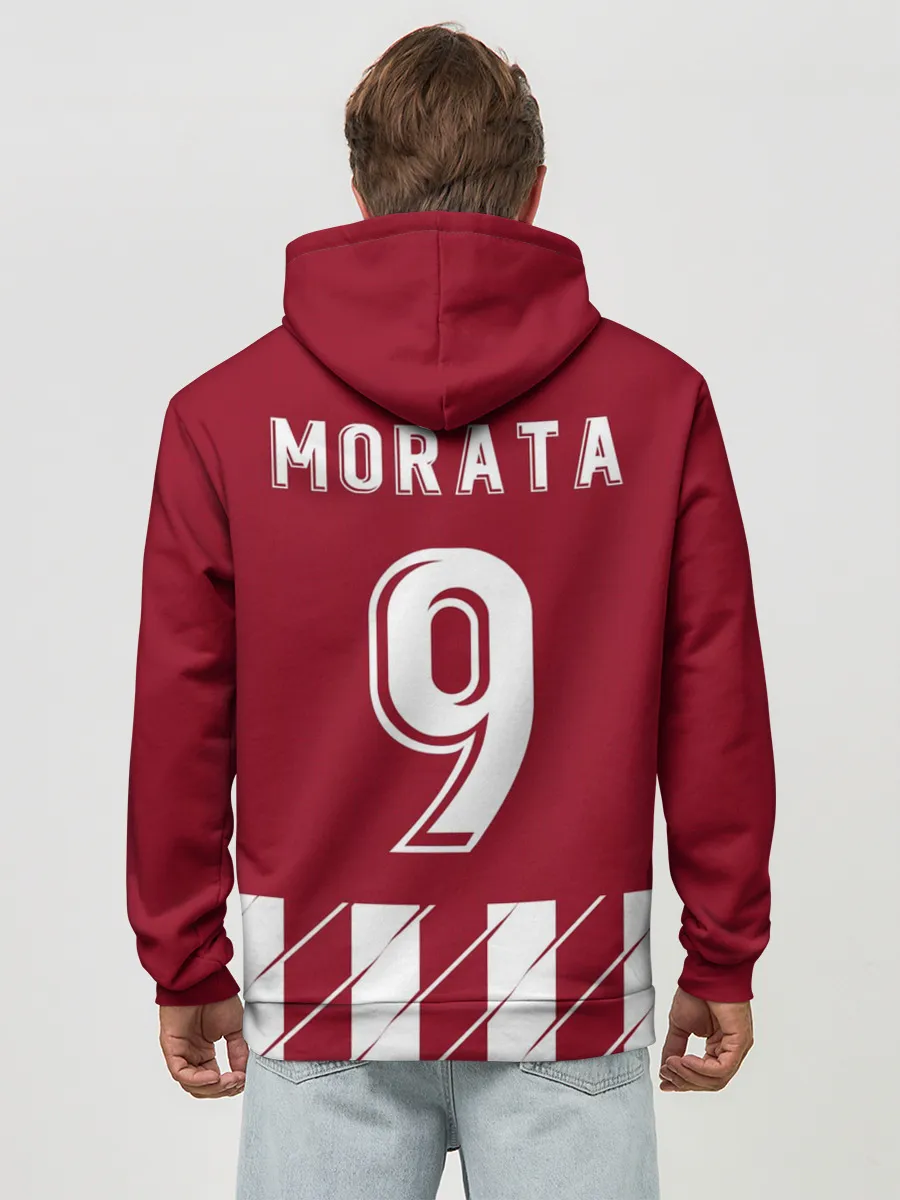 Худи мужской база хлопок / Альваро Мората Атлетико