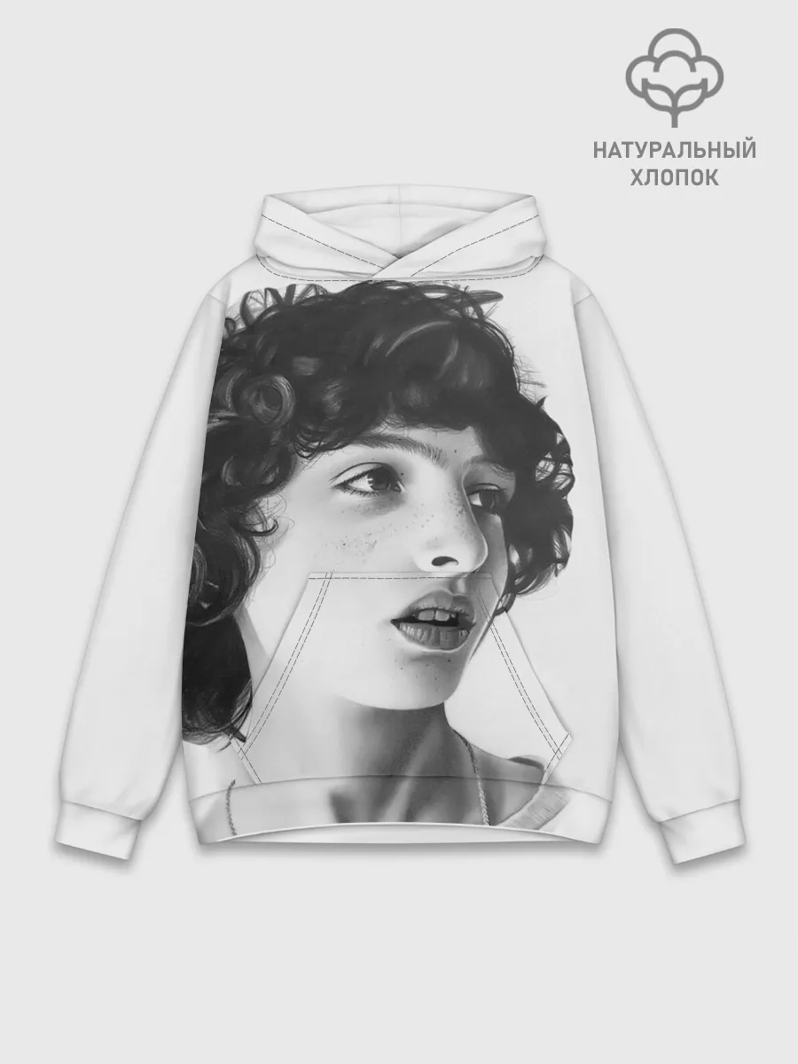 Худи мужской база хлопок / finn wolfhard
