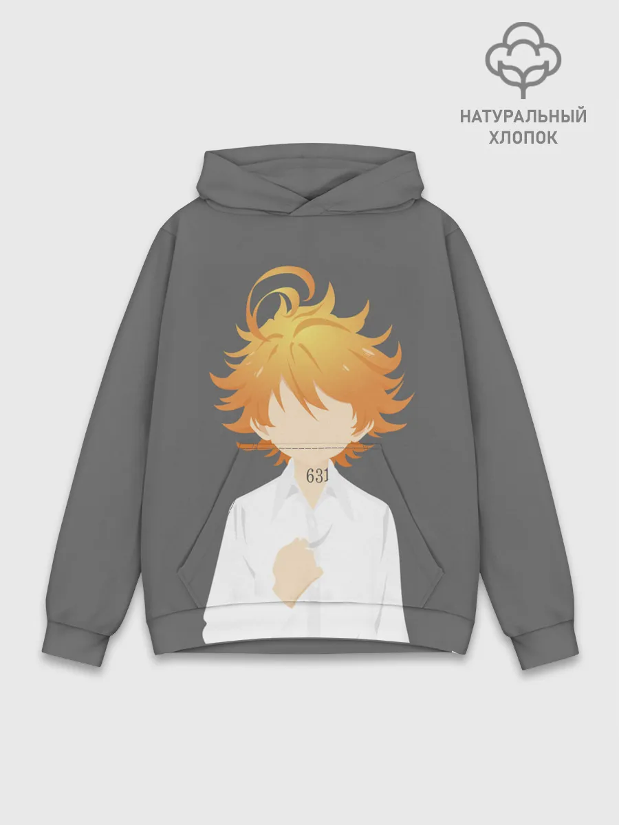 Худи мужской база хлопок / Эмма неверленд