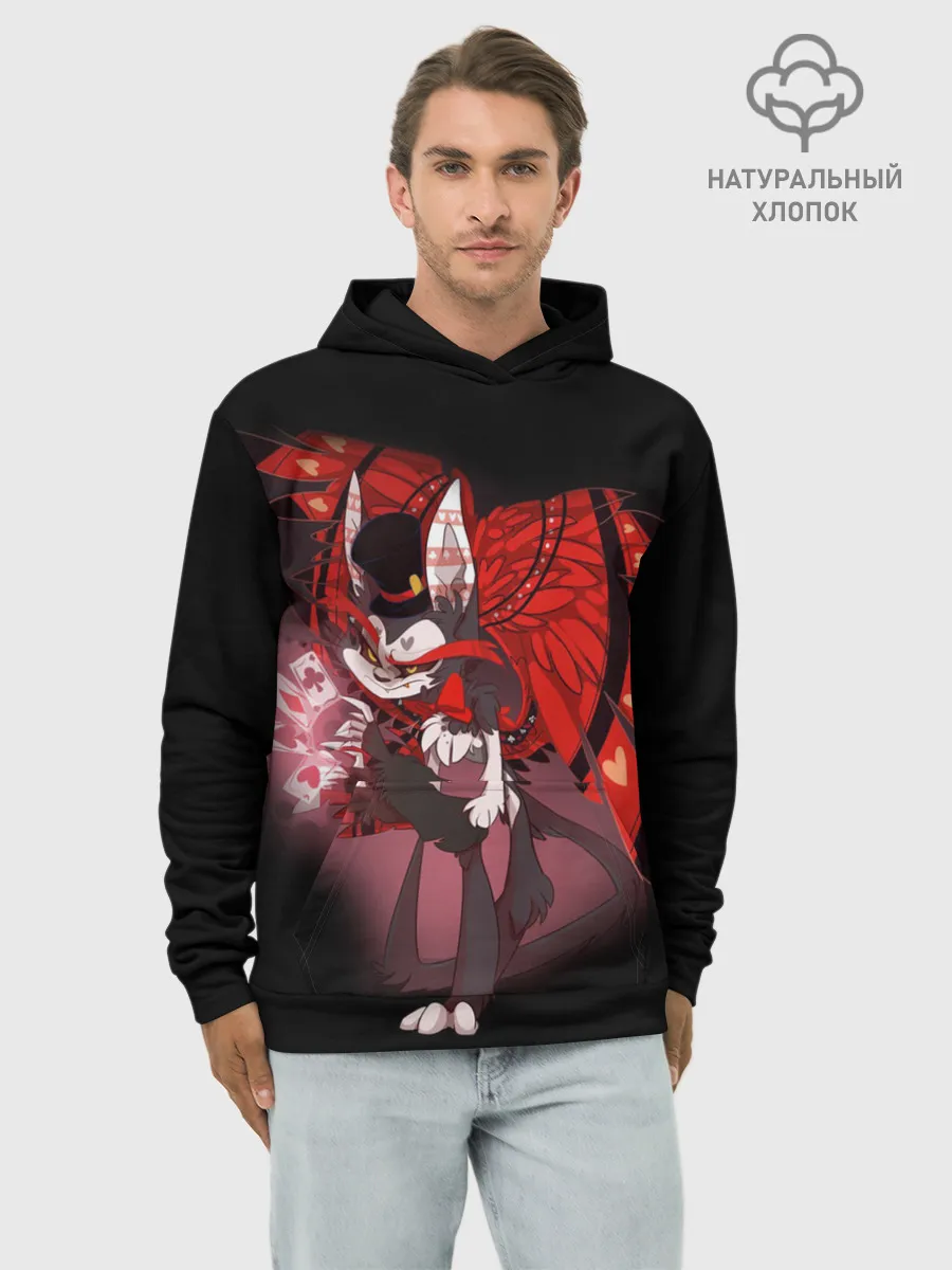 Худи мужской база хлопок / Отель хазбин