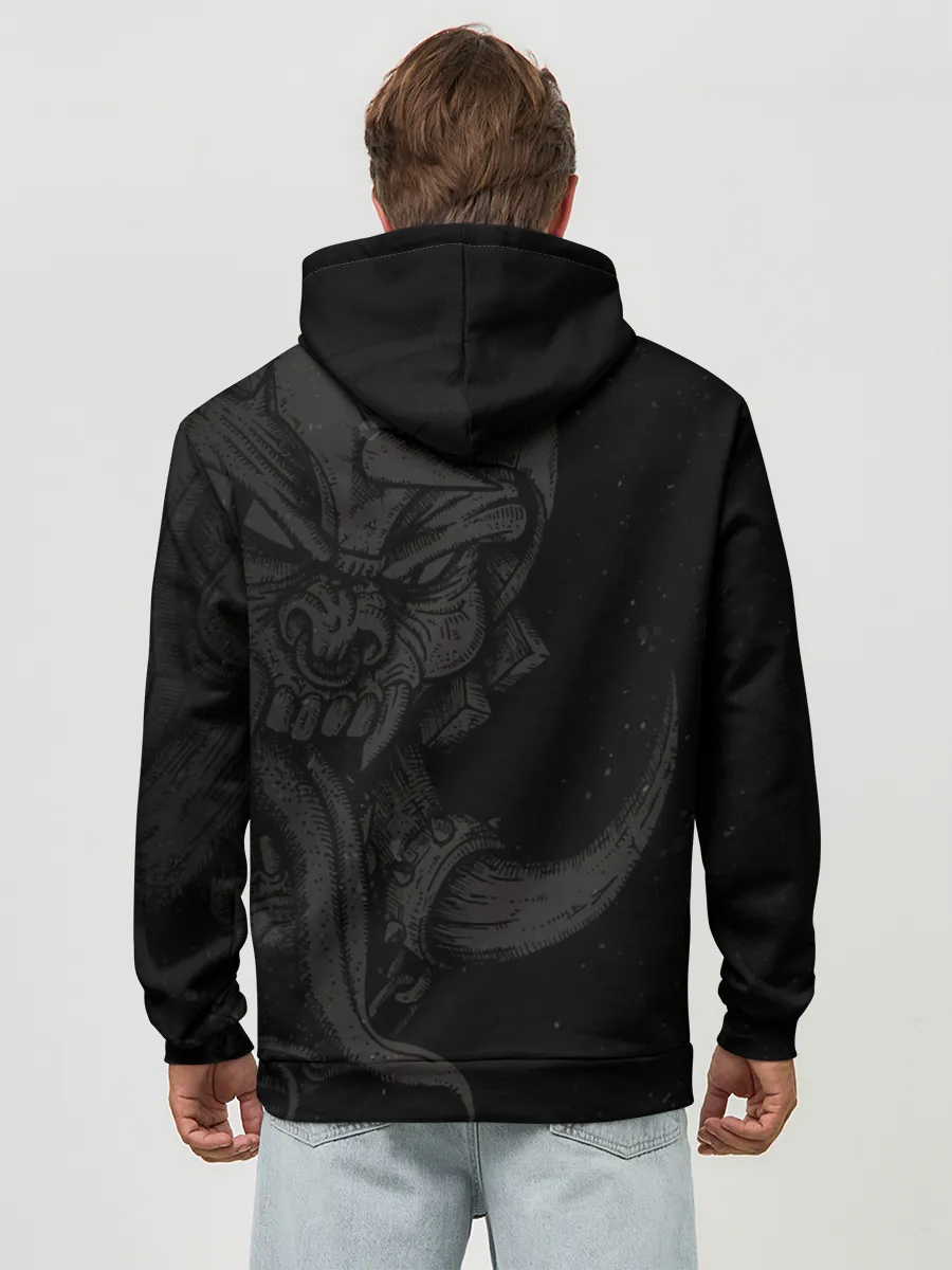 Худи мужской база хлопок / Motorhead