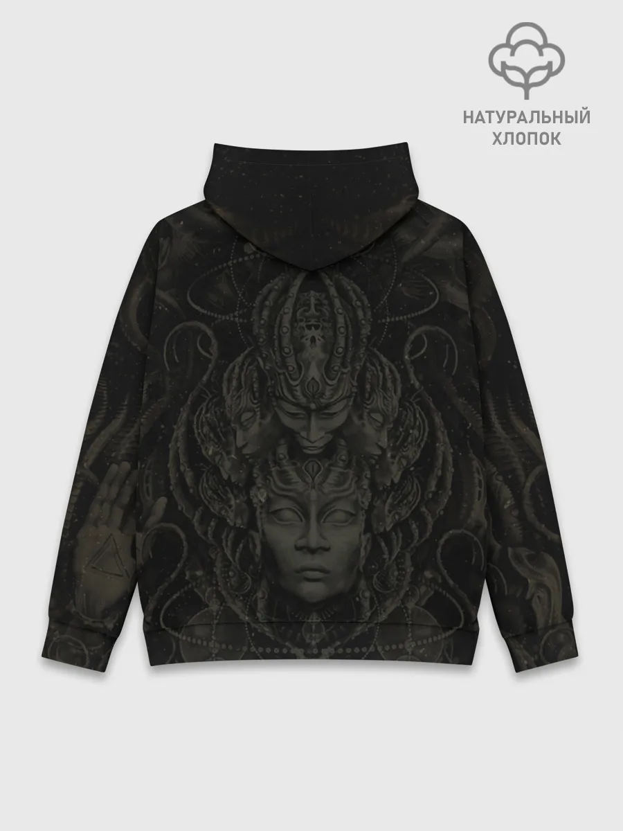 Худи мужской база хлопок / Meshuggah