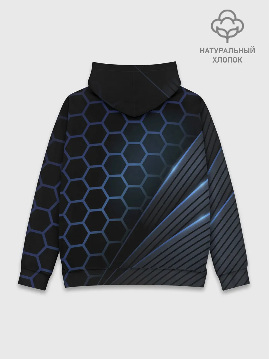 Худи мужской база хлопок / Tesla