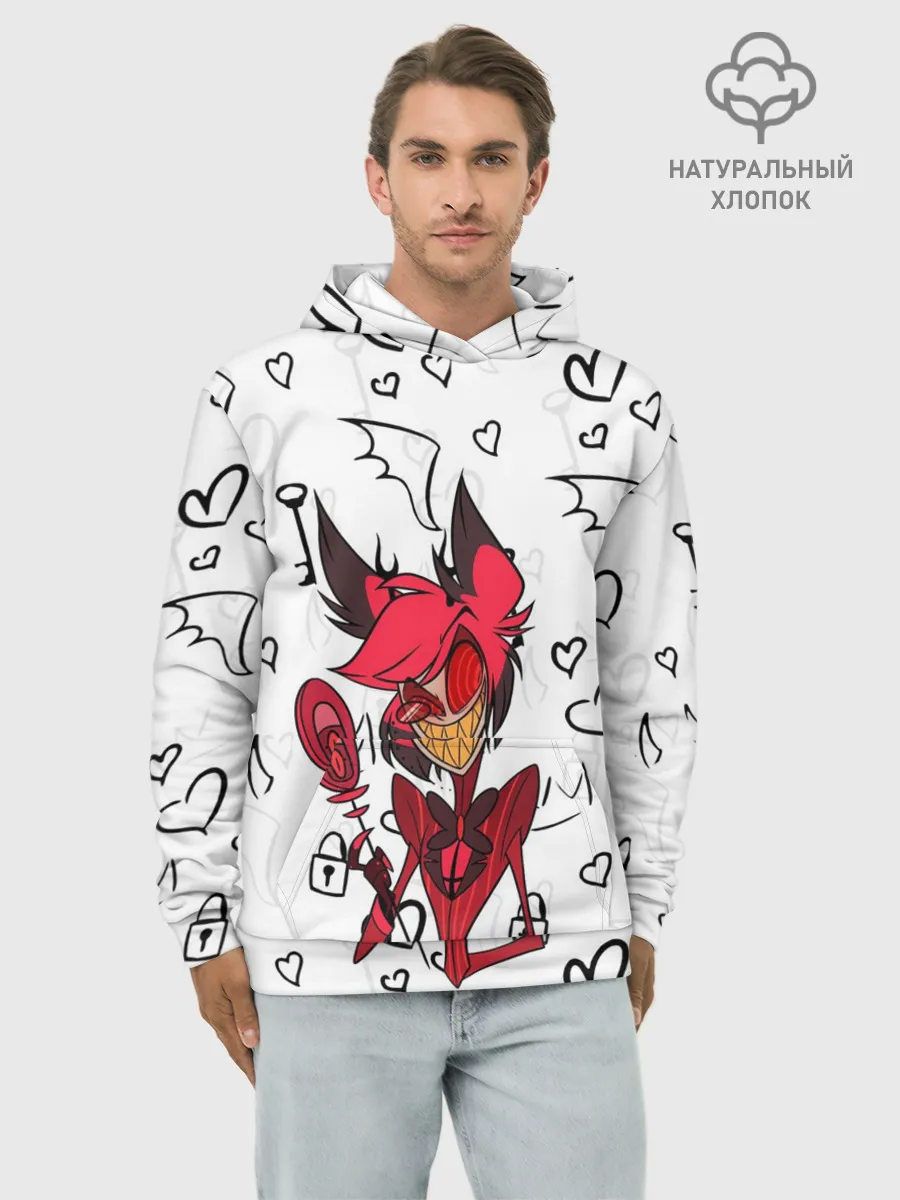 Худи мужской база хлопок / ОТЕЛЬ ХАЗБИН АЛАСТОР