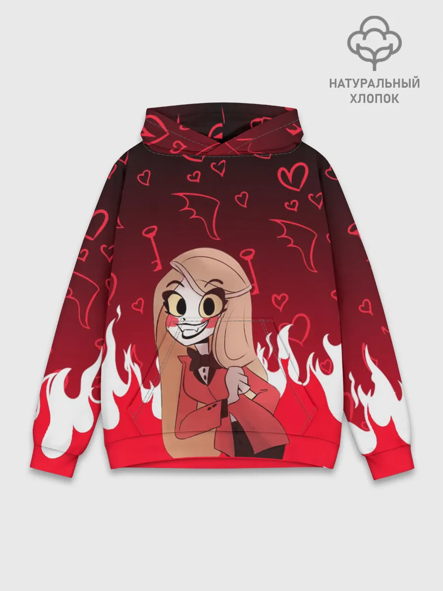 Худи мужской база хлопок / ОТЕЛЬ ХАЗБИН ЧАРЛИ