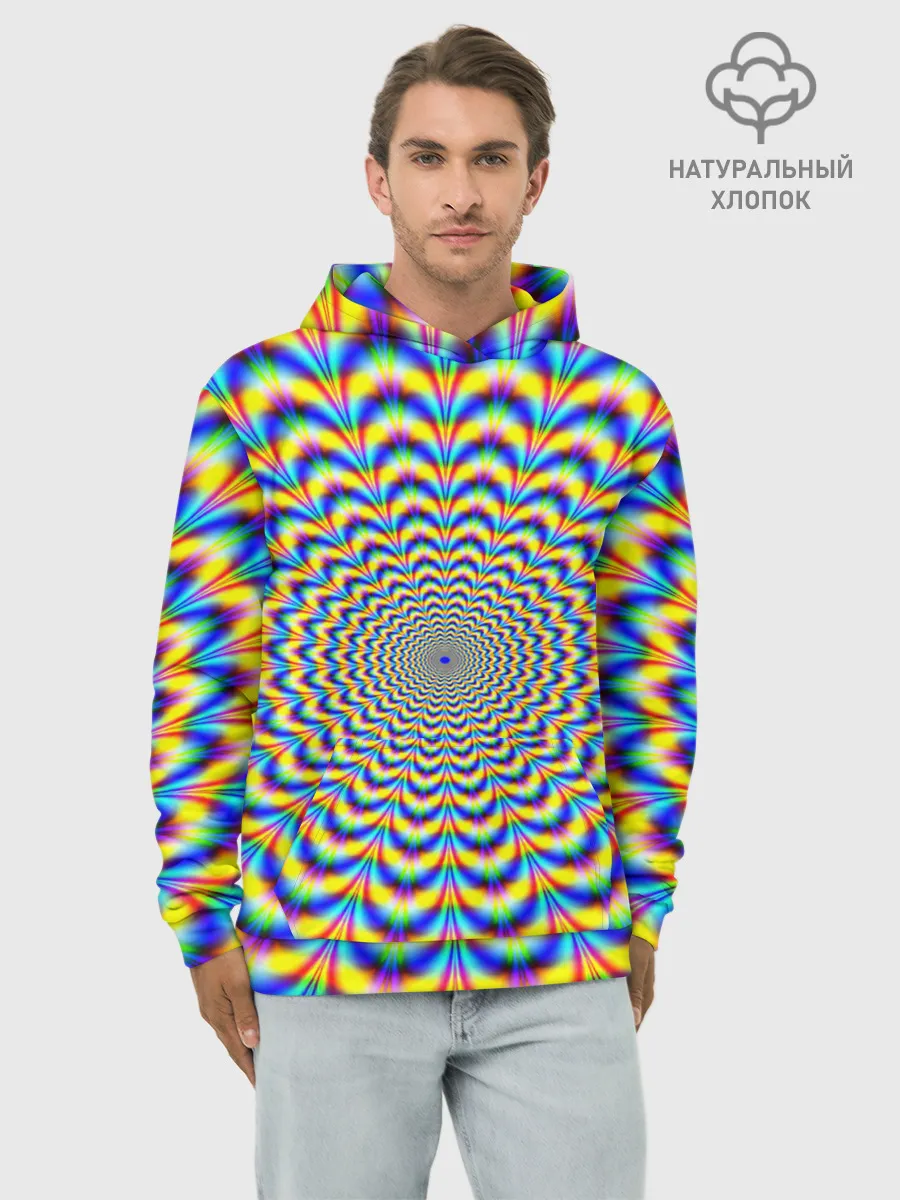 Худи мужской база хлопок / Пульсация