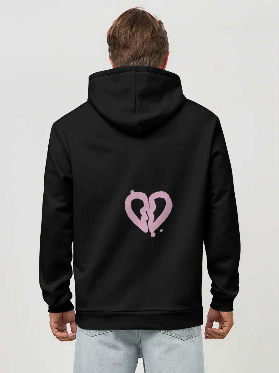 Худи мужской база хлопок / Lil Peep