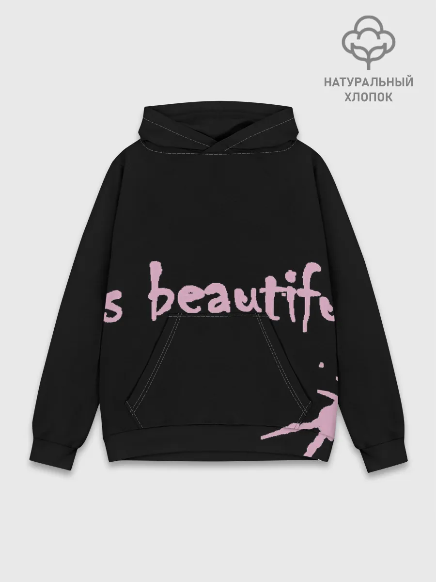 Худи мужской база хлопок / Lil Peep