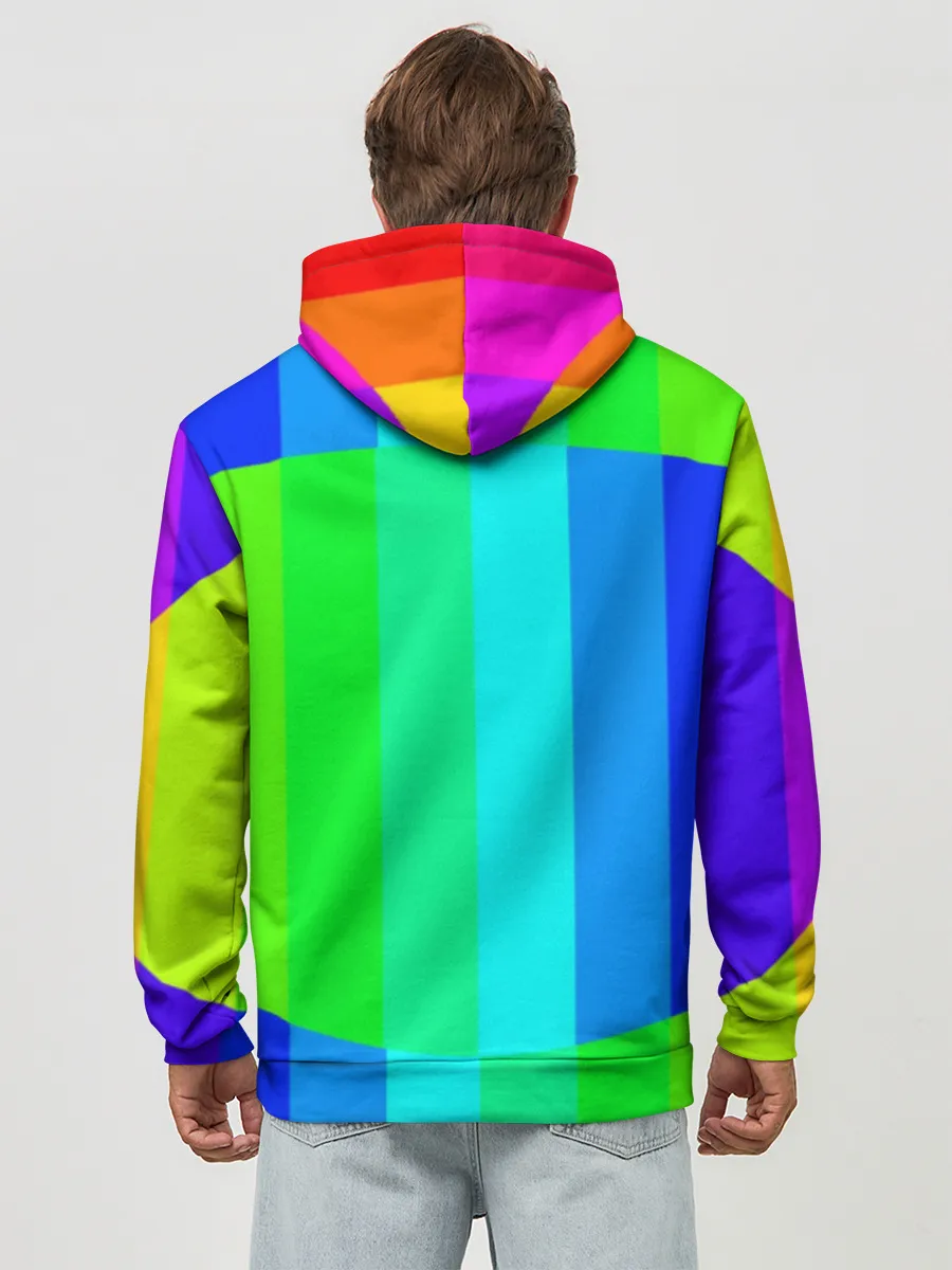 Худи мужской база хлопок / MAKE LOVE, NOT WAR