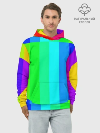 Худи мужской база хлопок / MAKE LOVE, NOT WAR