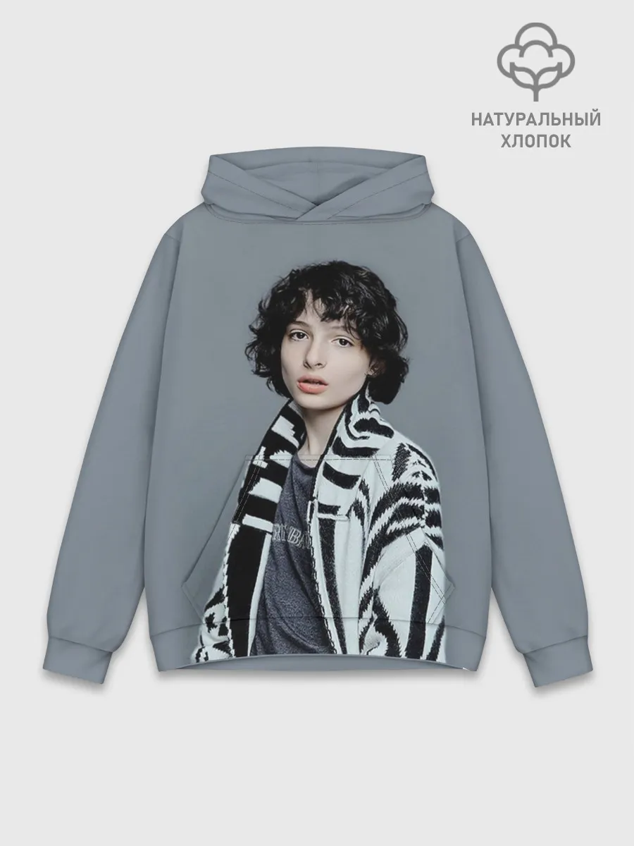 Худи мужской база хлопок / finn wolfhard