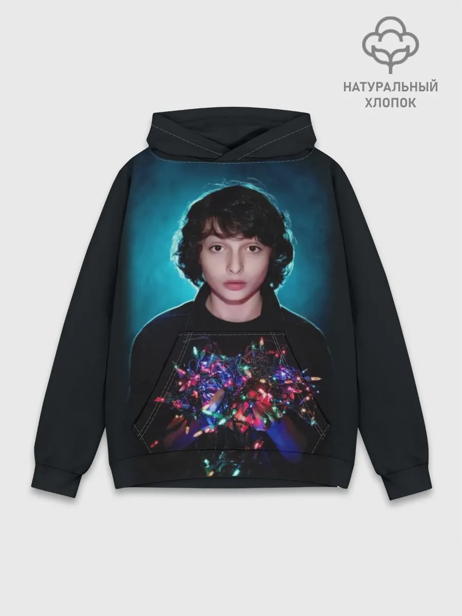 Худи мужской база хлопок / finn wolfhard