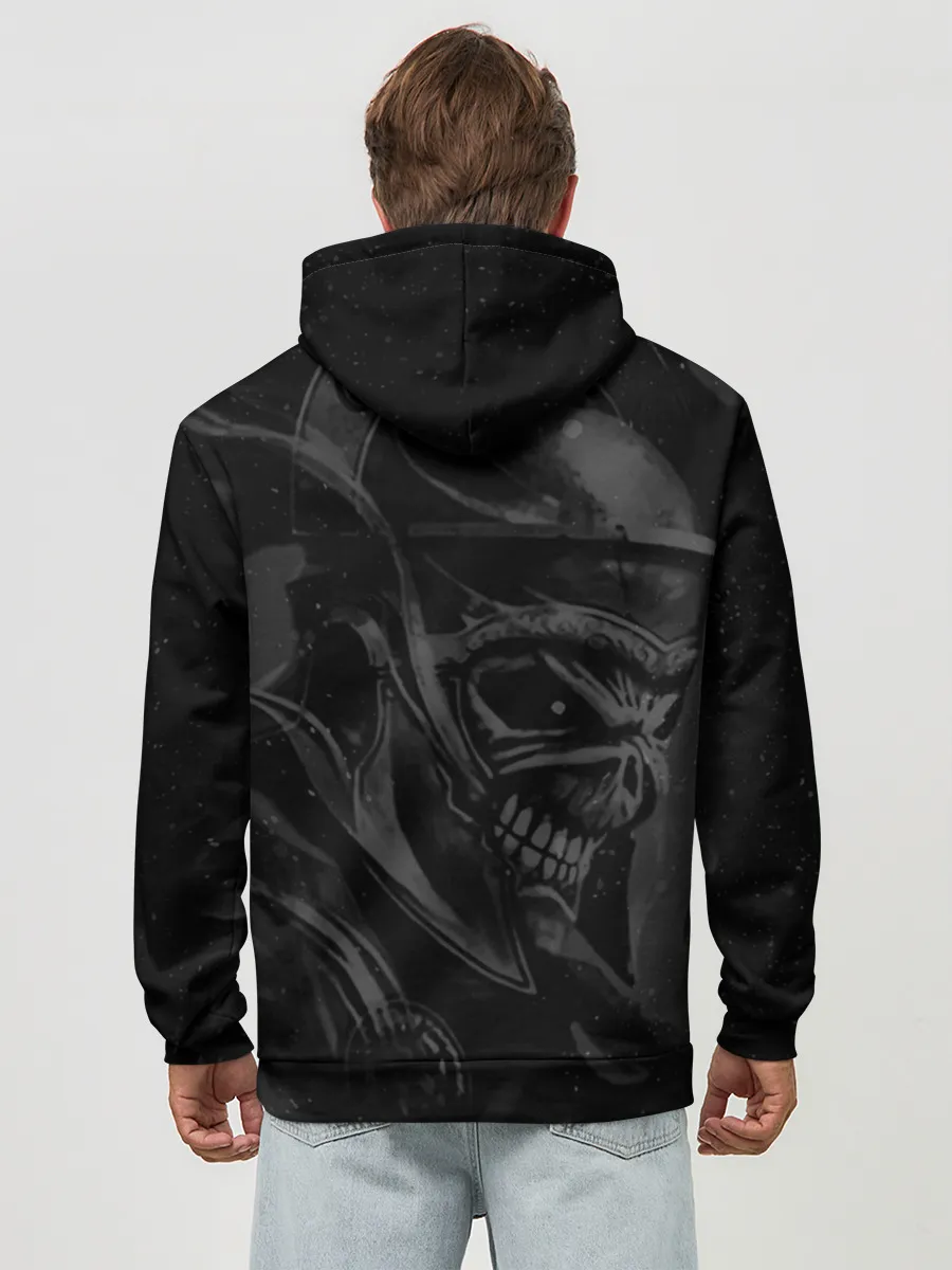 Худи мужской база хлопок / Iron Maiden