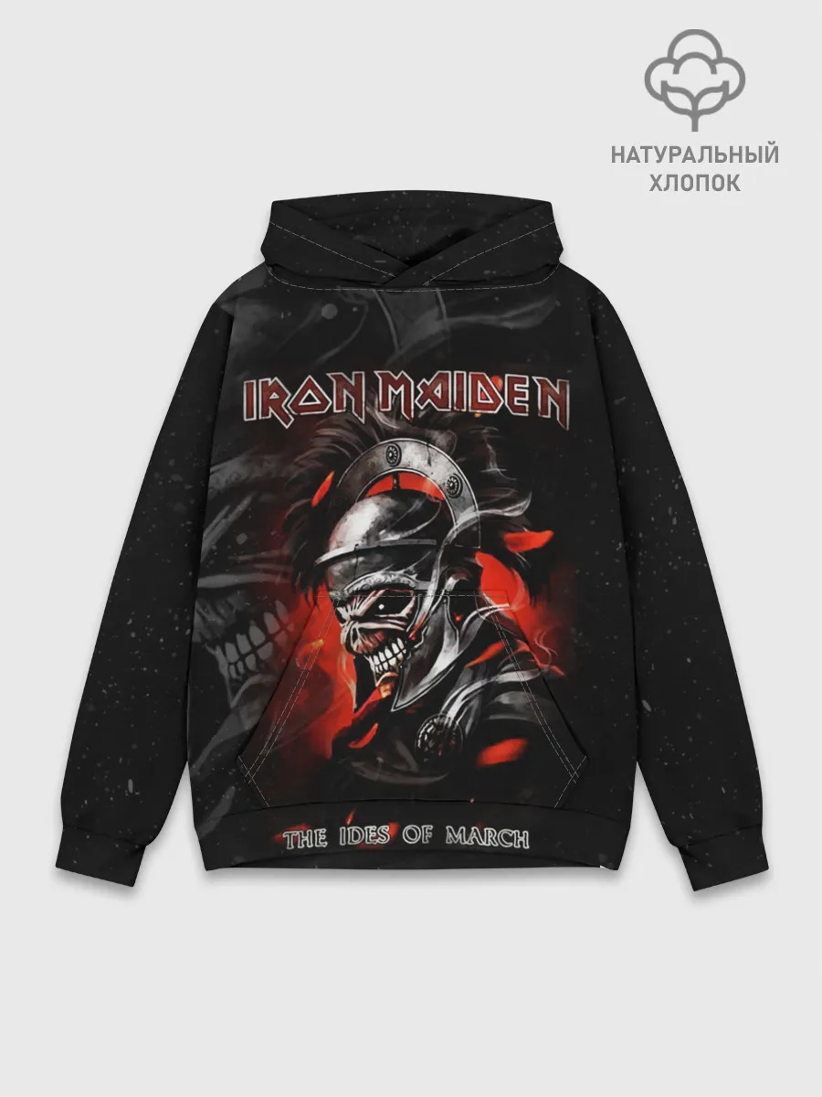Худи мужской база хлопок / Iron Maiden