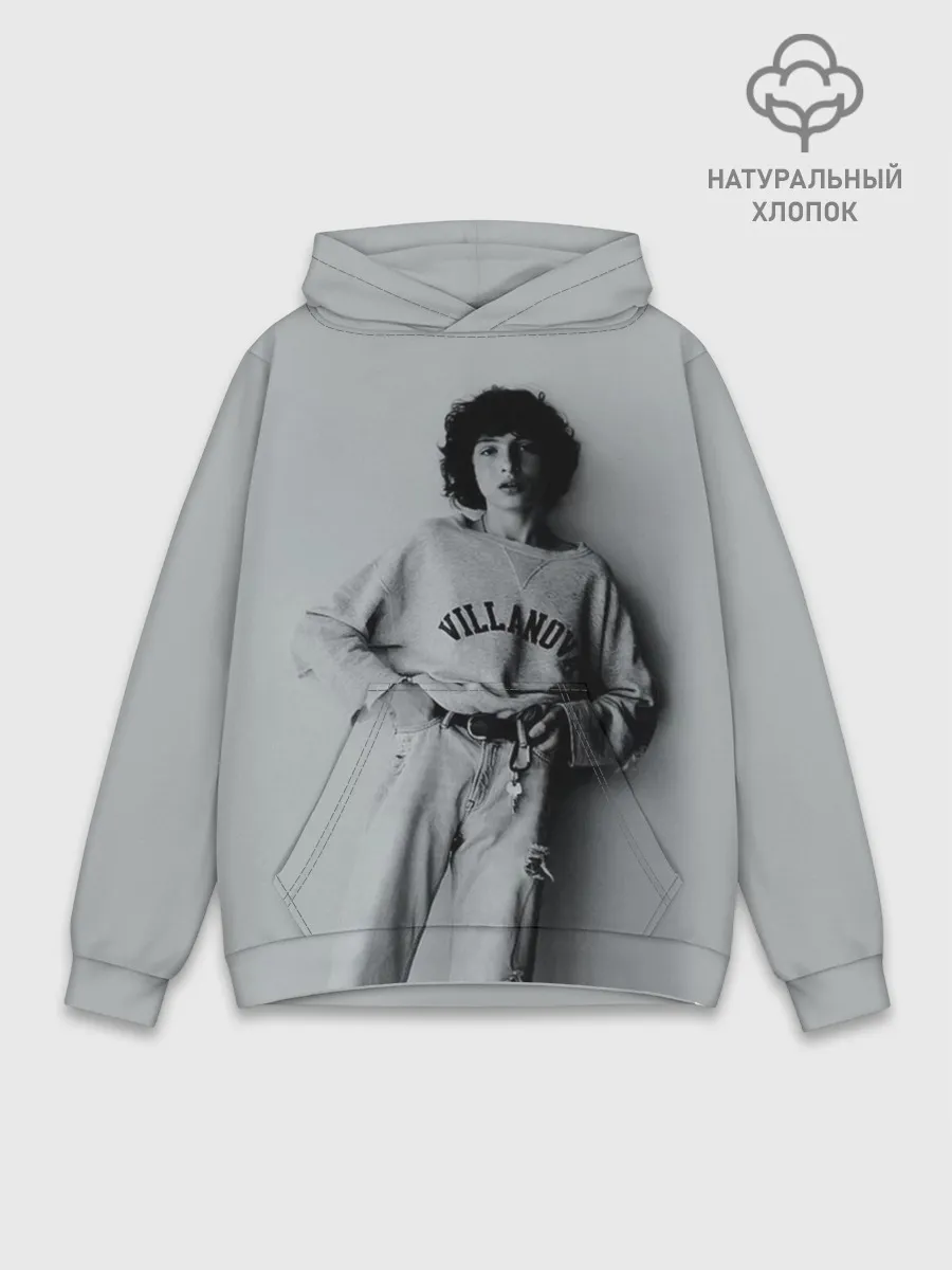 Худи мужской база хлопок / finn wolfhard