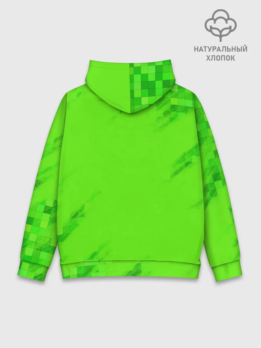 Худи мужской база хлопок / MINECRAFT
