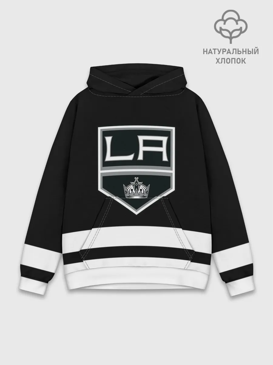 Худи мужской база хлопок / Лос-Анджелес Кингз НХЛ