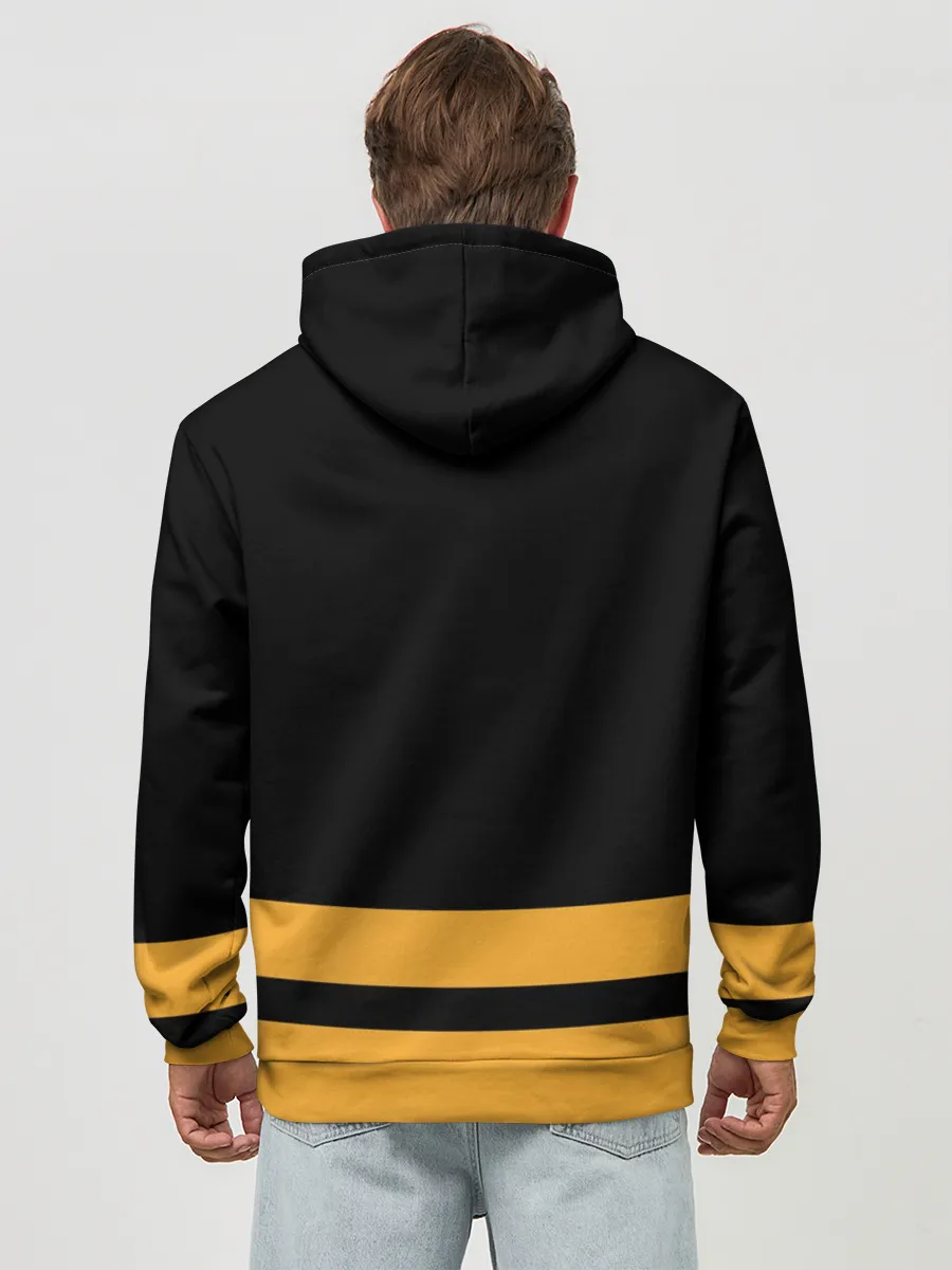 Худи мужской база хлопок / Бостон Брюинз НХЛ