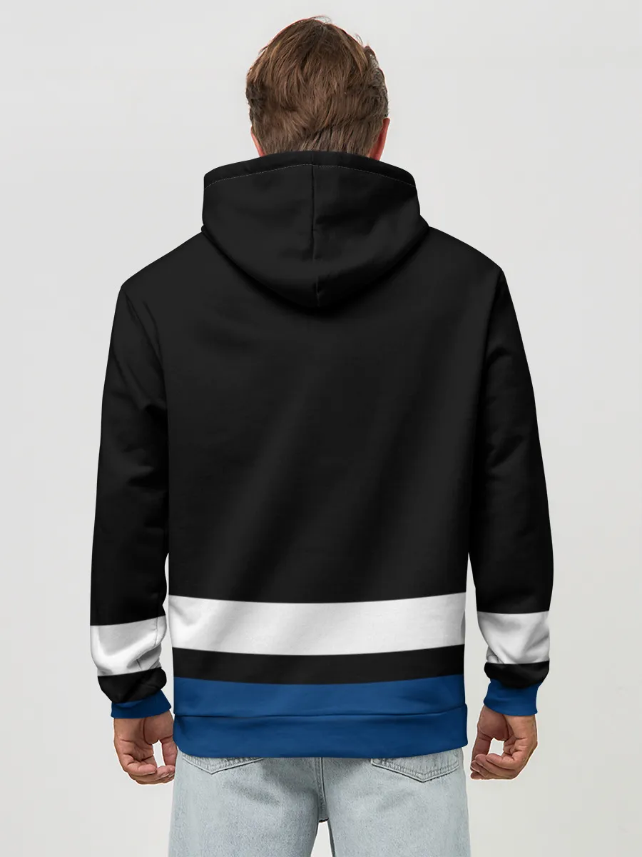 Худи мужской база хлопок / Торонто Мейпл Лифс