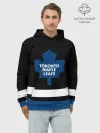 Худи мужской база хлопок / Торонто Мейпл Лифс