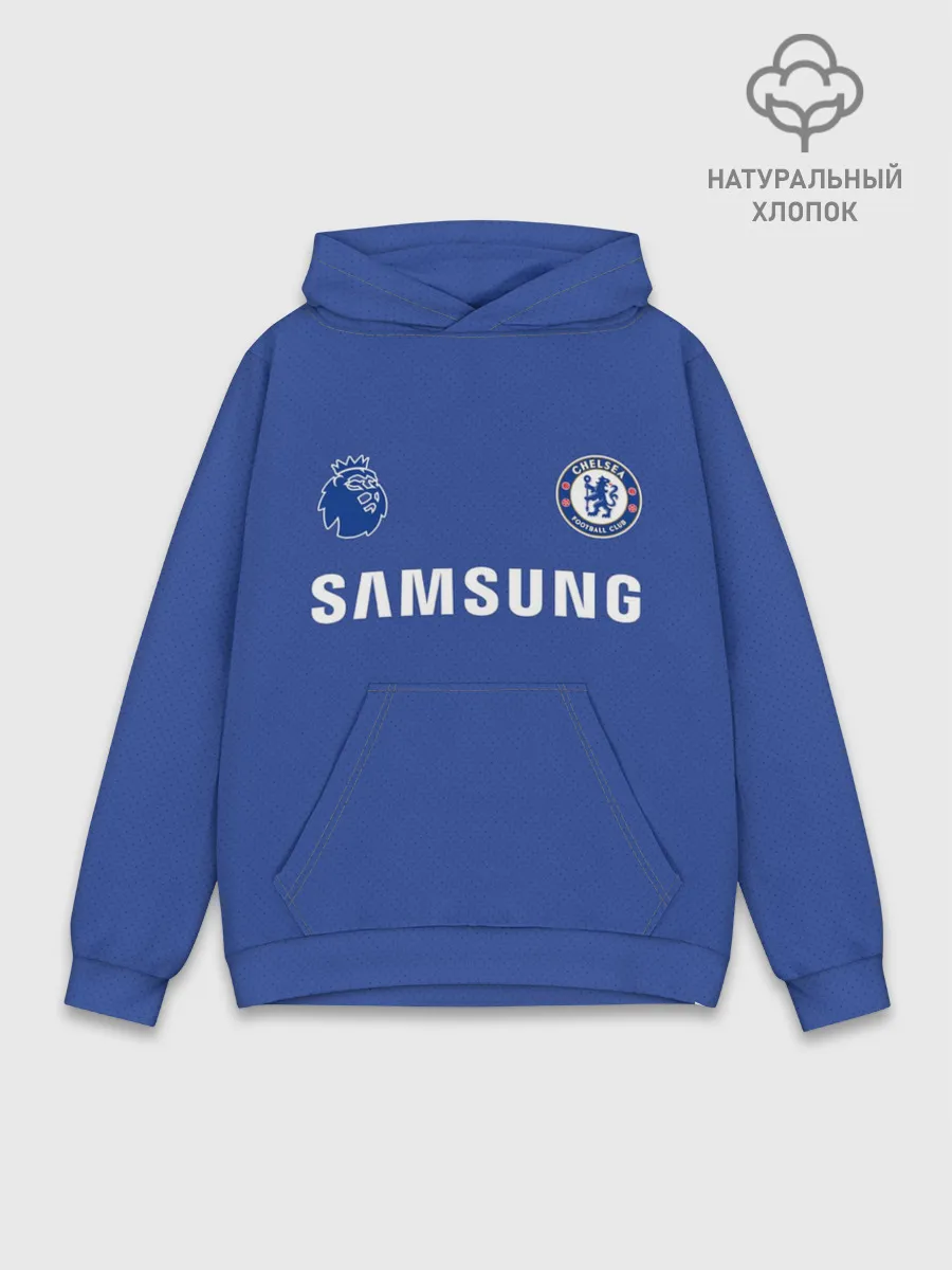 Худи мужской база хлопок / Фрэнк Лэмпард Челси Ретро