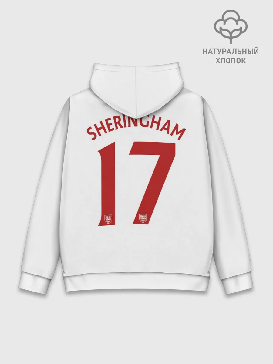 Худи мужской база хлопок / Тедди Шерингем Англия Ретро