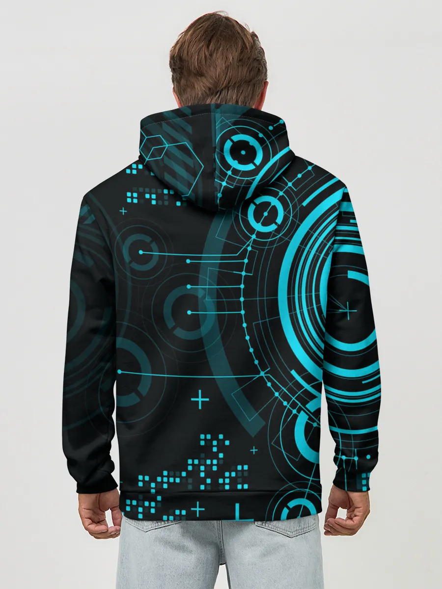 Худи мужской база хлопок / SpaceX