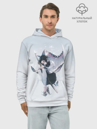 Худи мужской база хлопок / Shinobu Kochou