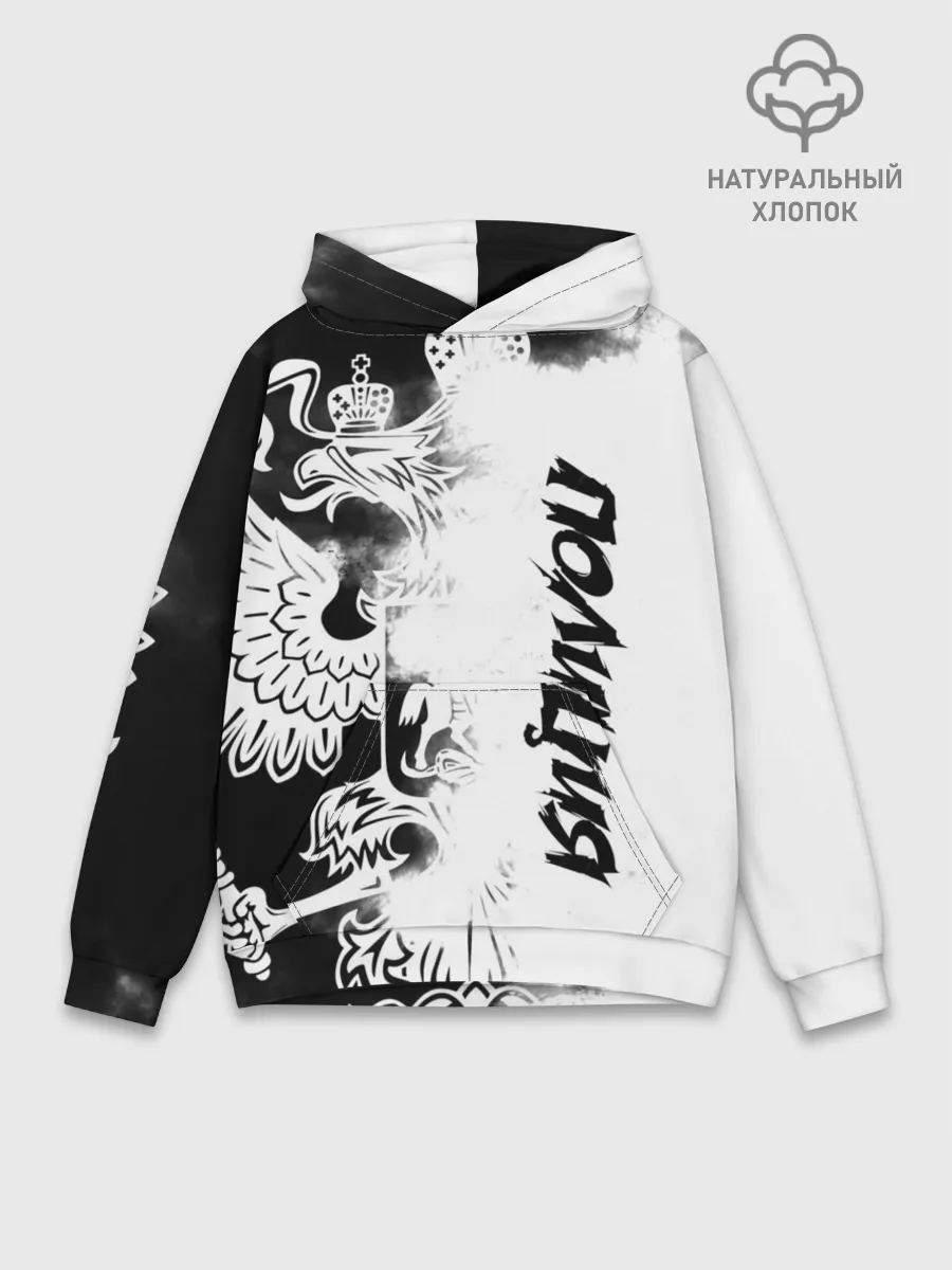 Худи мужской база хлопок / Полиция