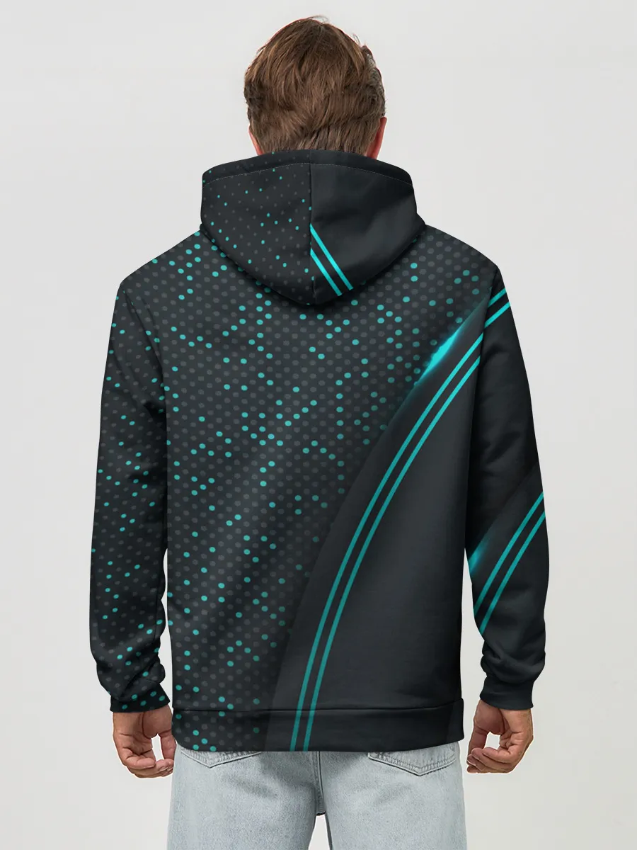 Худи мужской база хлопок / Mass Effect N7