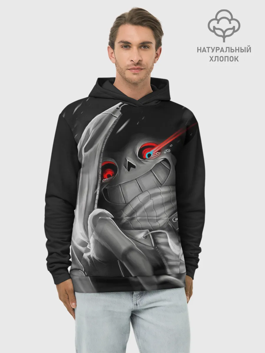 Худи мужской база хлопок / UNDERTALE