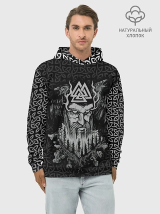 Худи мужской база хлопок / Odinn