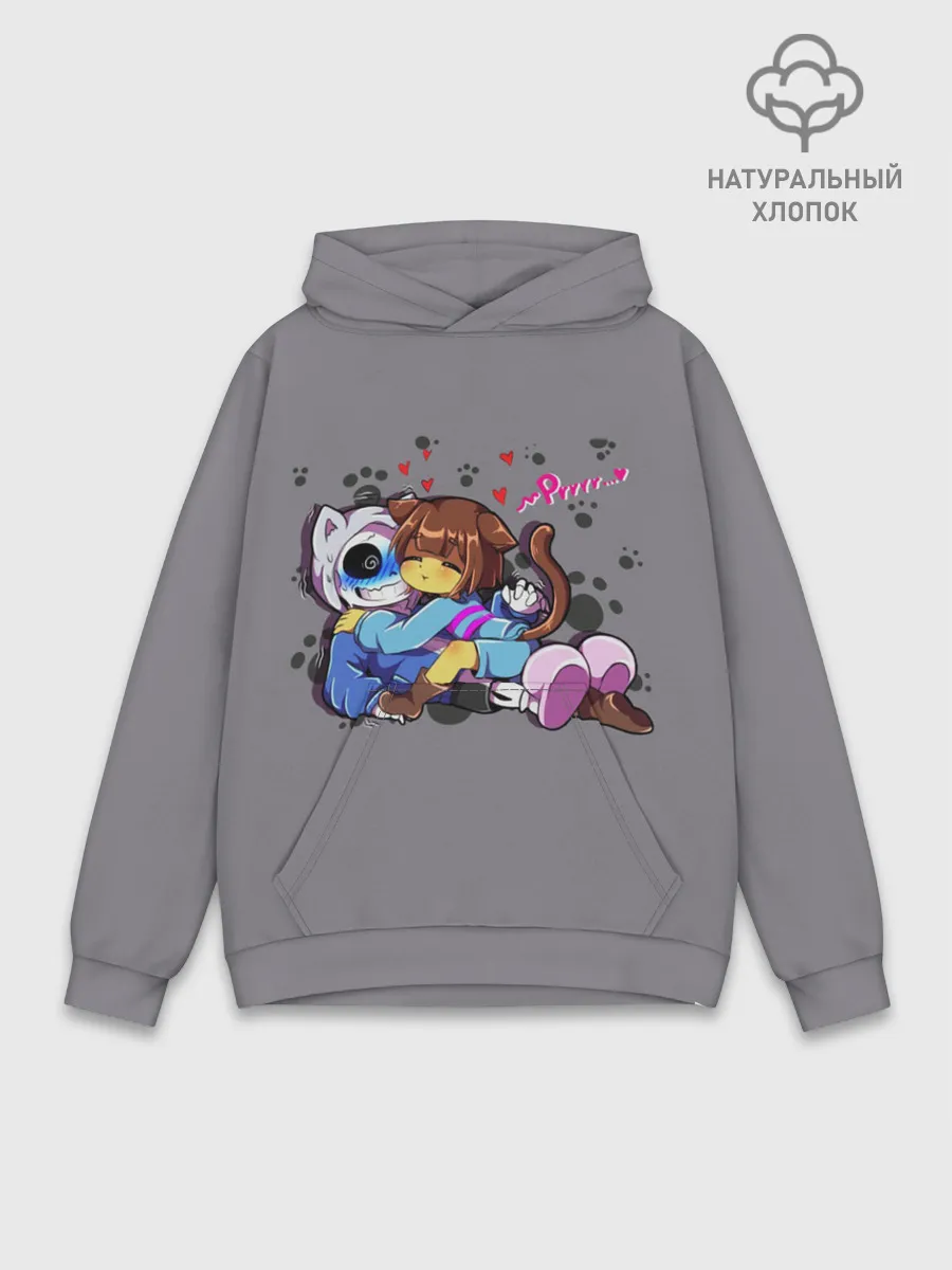 Худи мужской база хлопок / UNDERTALE