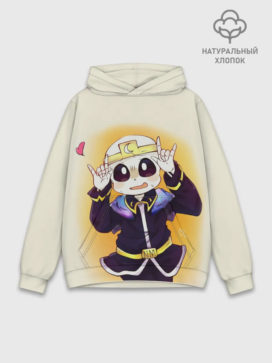 Худи мужской база хлопок / Undertale