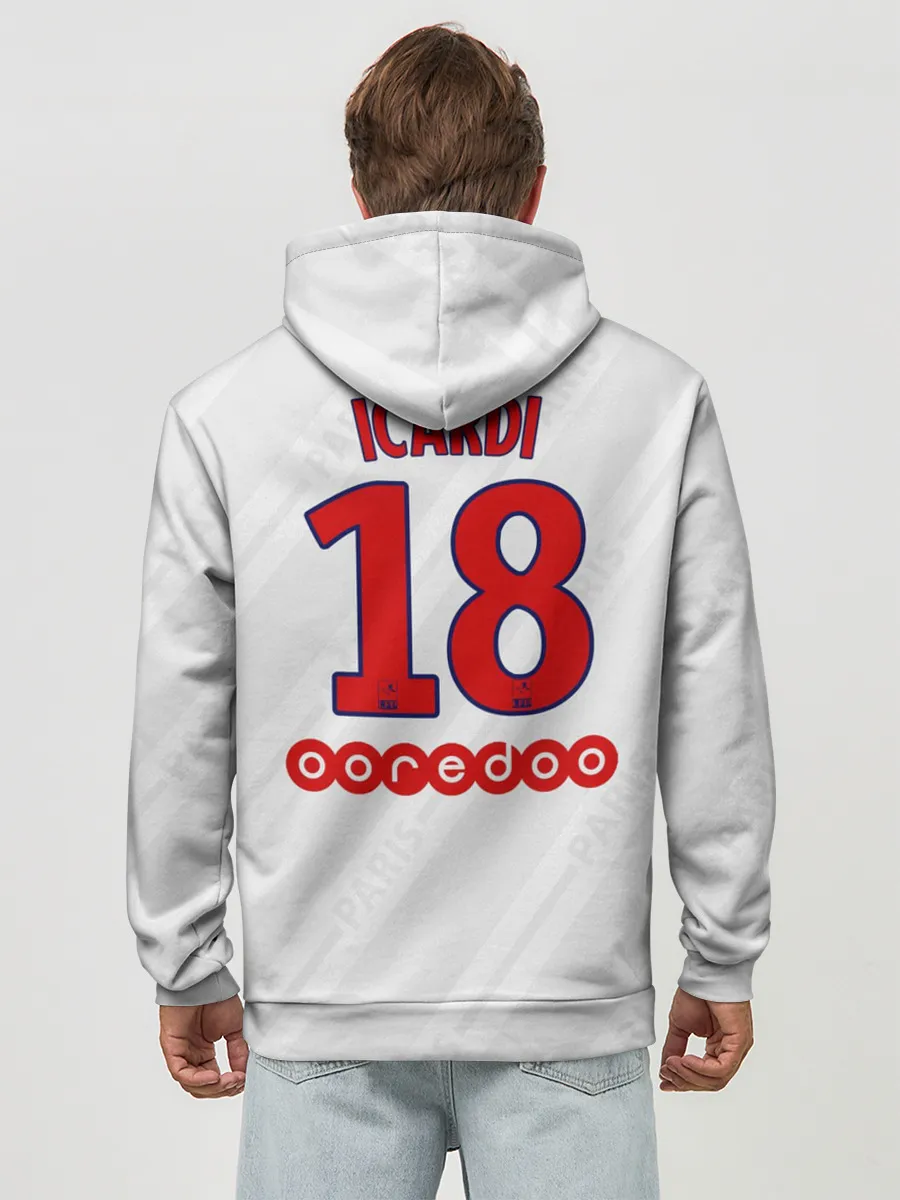 Худи мужской база хлопок / Icardi away 19-20