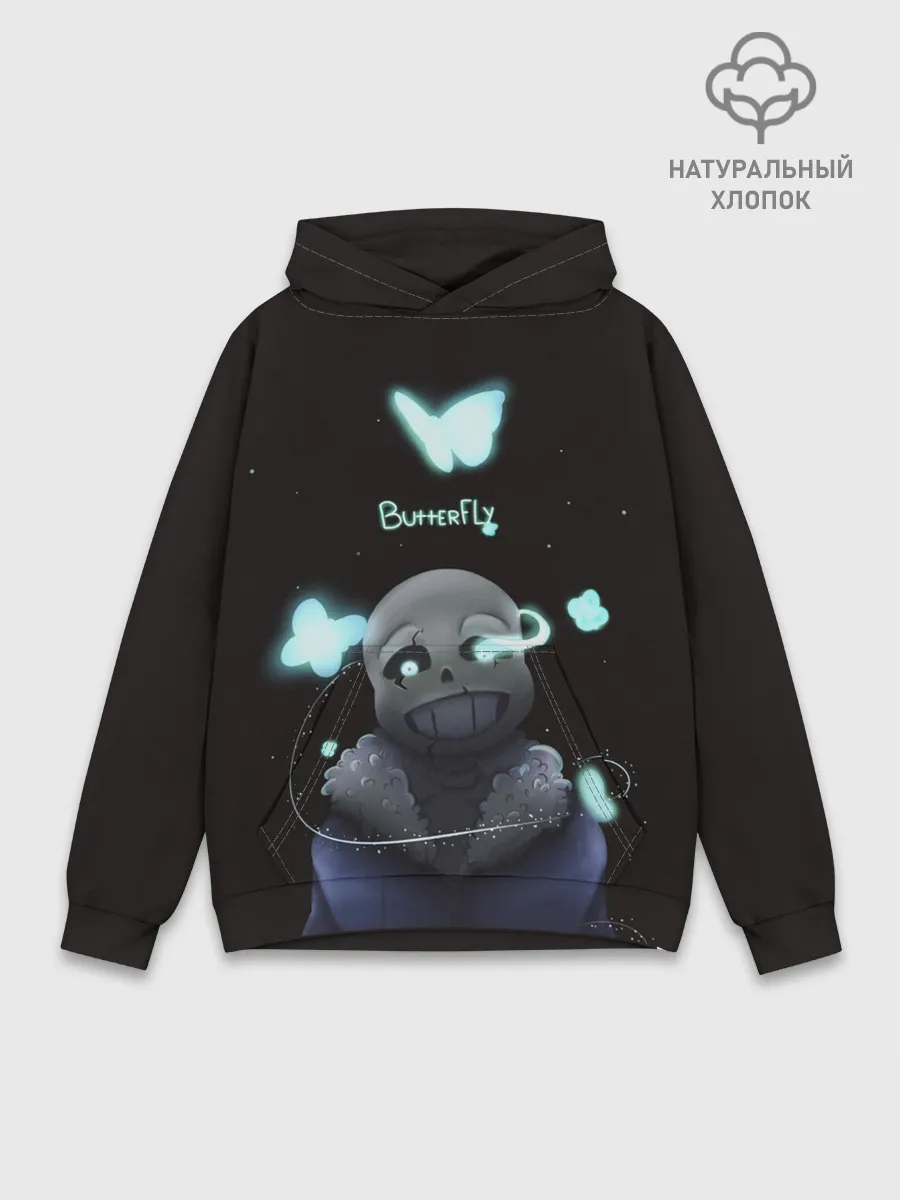 Худи мужской база хлопок / UNDERTALE
