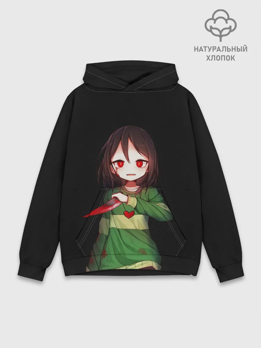 Худи мужской база хлопок / UNDERTALE