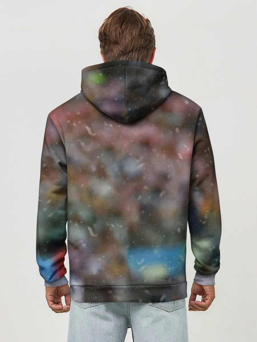 Худи мужской база хлопок / Месси Аргентина