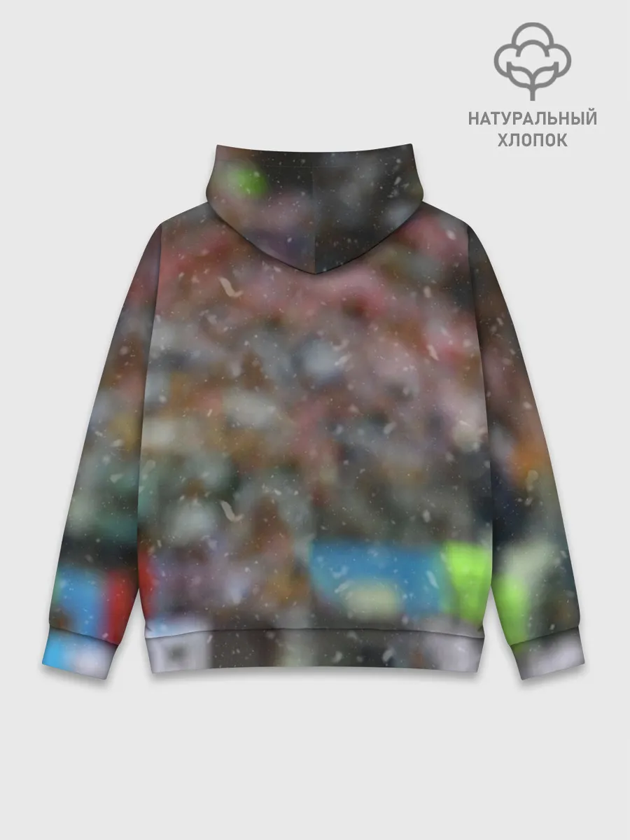 Худи мужской база хлопок / Месси Аргентина