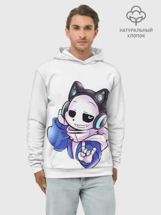 Худи мужской база хлопок / UNDERTALE