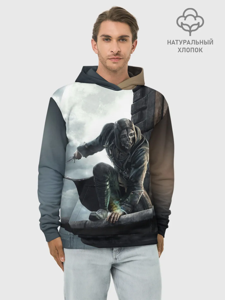 Худи мужской база хлопок / Dishonored