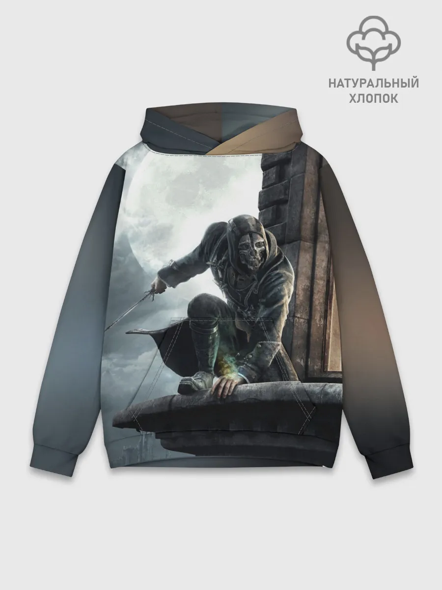 Худи мужской база хлопок / Dishonored