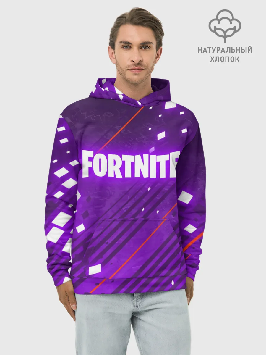 Худи мужской база хлопок / FORTNITE