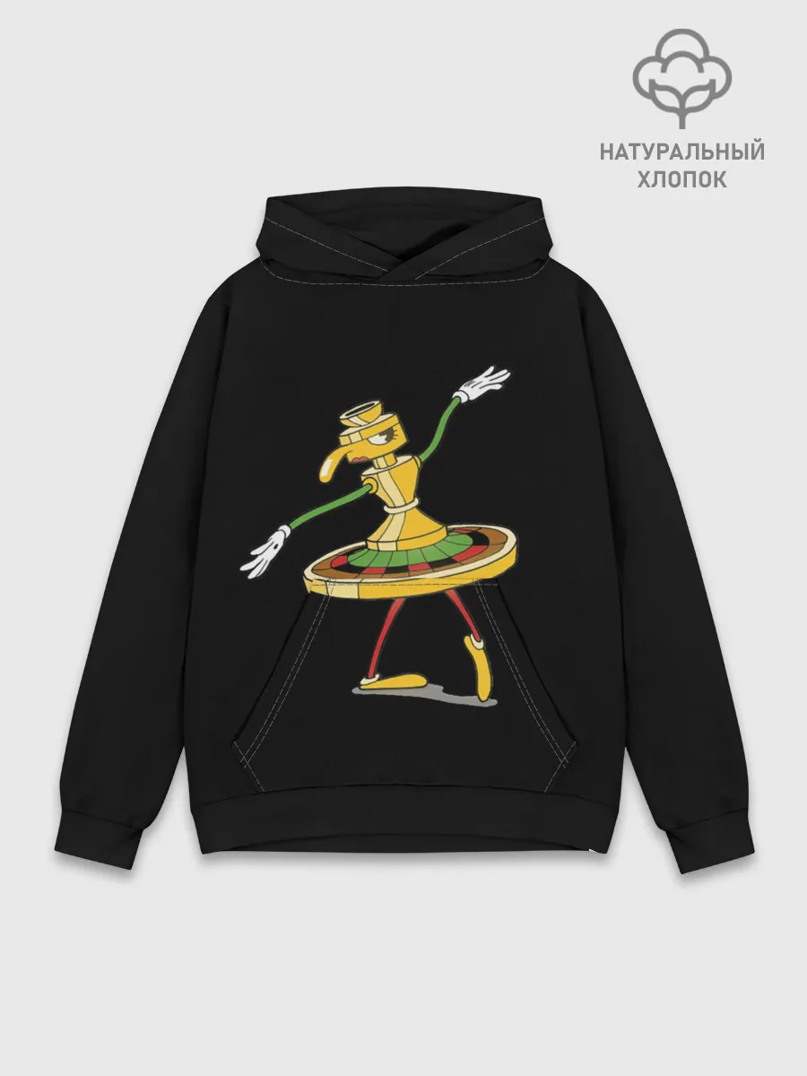 Худи мужской база хлопок / Cuphead