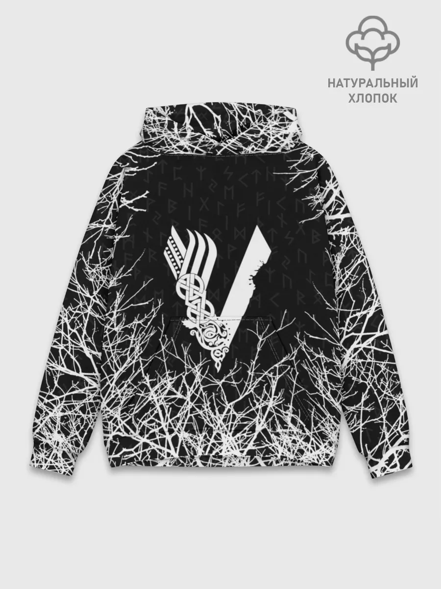 Худи мужской база хлопок / ВИКИНГИ