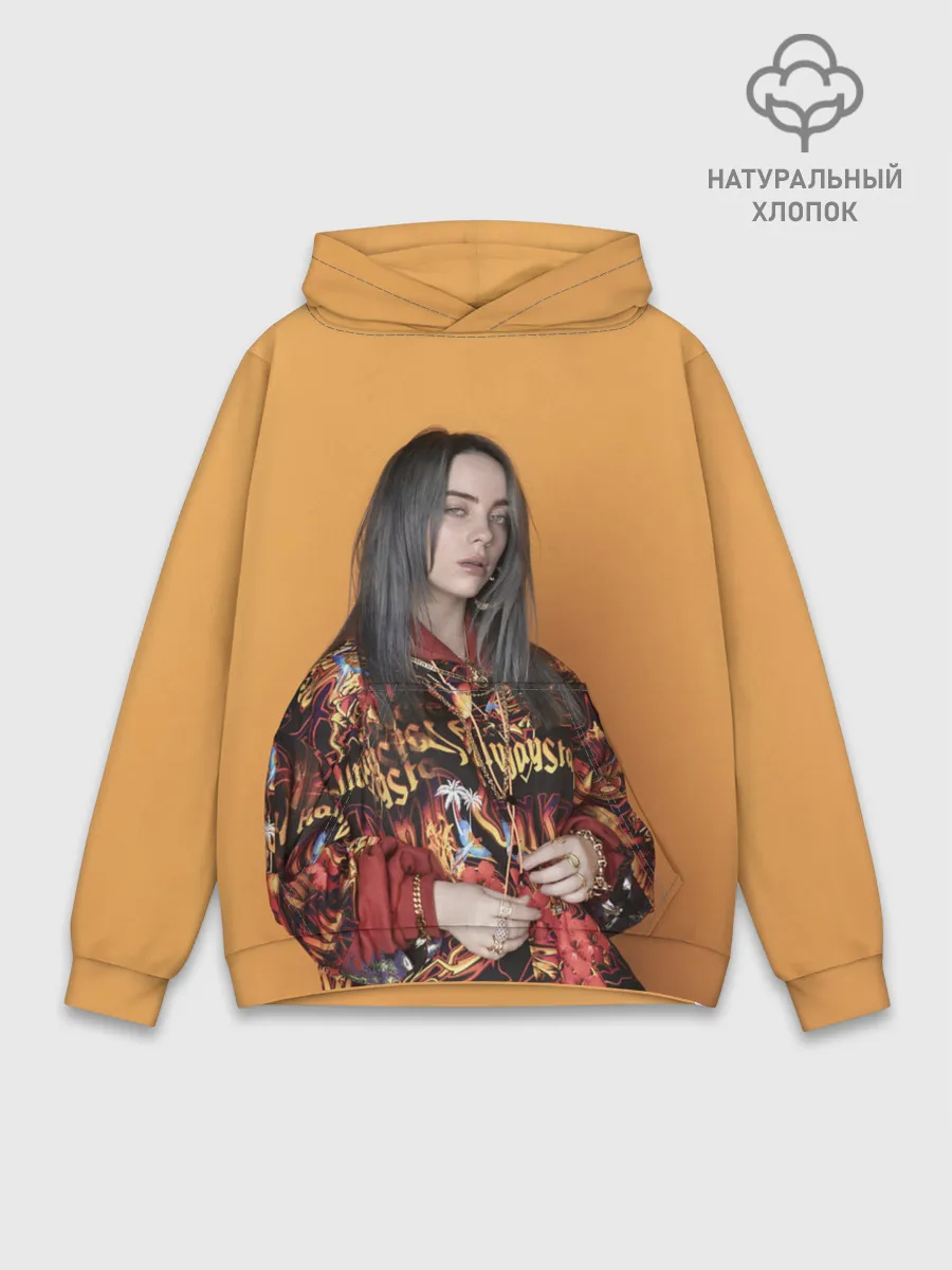 Худи мужской база хлопок / Билли Айлиш