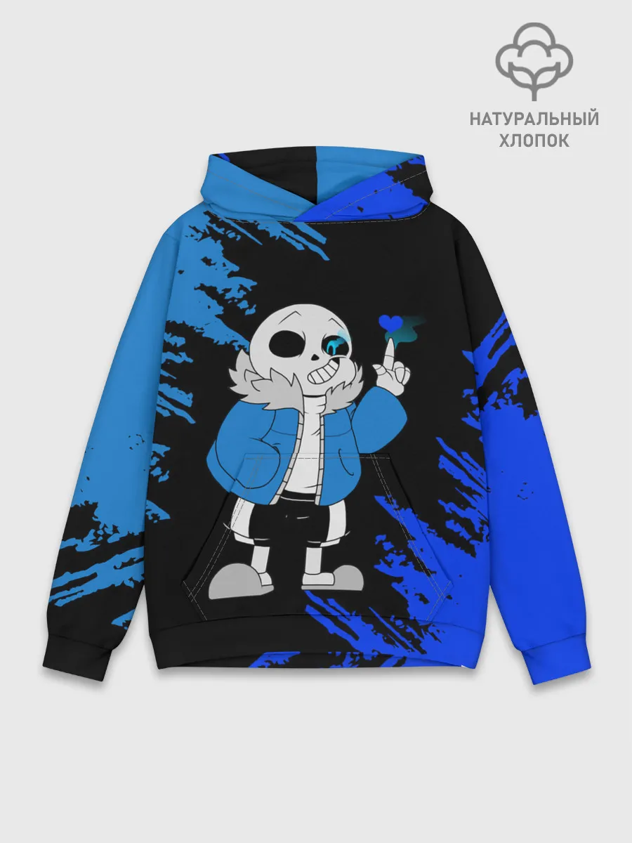 Худи мужской база хлопок / UNDERTALE